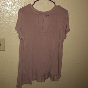 Blush v neck